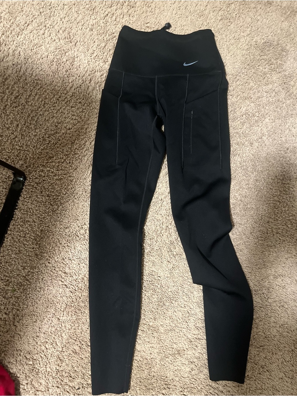 Nike Black Athletic Leggings with pockets
